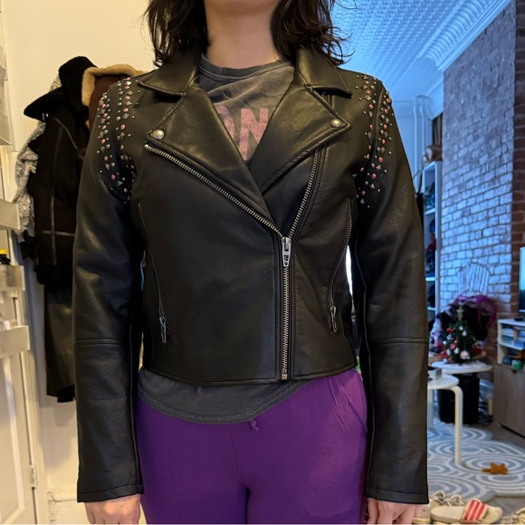 Blank NYC - leather stud jacket - size M - Picture 5 of 5